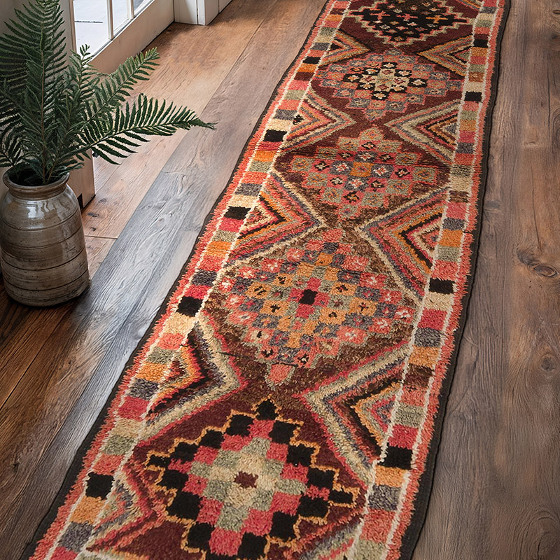 Vintage Anadolu Yolluk - 82 cm x 354 cm - K0069001