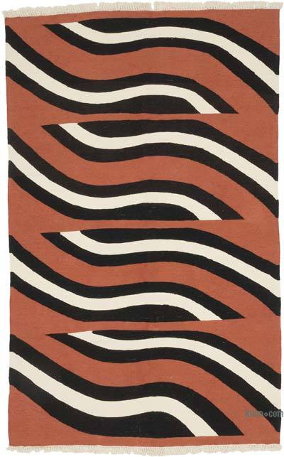 Yeni Kök Boya El Dokuma Kilim - 124 cm x 196 cm