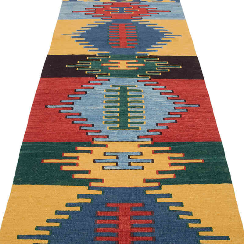 Corredor Nueva Alfombra Turca Kilim - 88 cm x 342 cm - K0069016