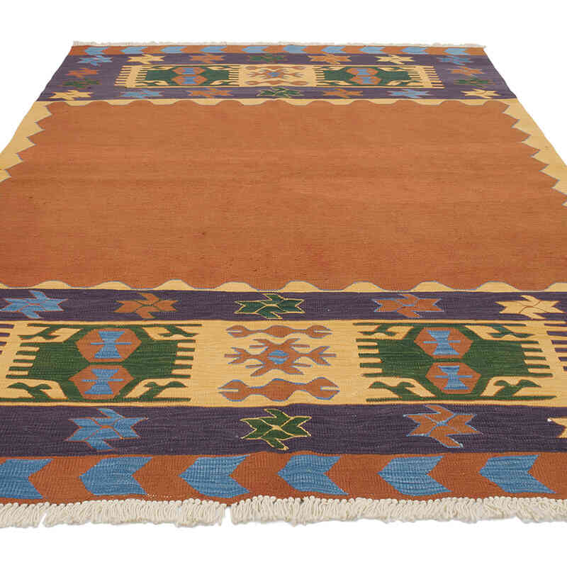 Yeni Kök Boya El Dokuma Kilim - 183 cm x 253 cm - K0069019
