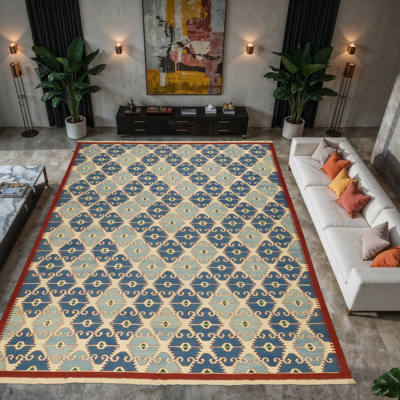 Nueva Alfombra Turca Kilim - 337 cm x 422 cm - K0069023