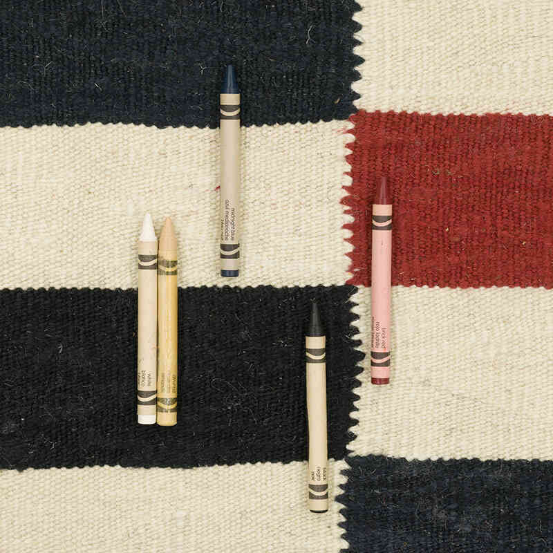 New Handwoven Turkish Kilim Rug - 8' 4" x 11' 7" (100" x 139") - K0069024