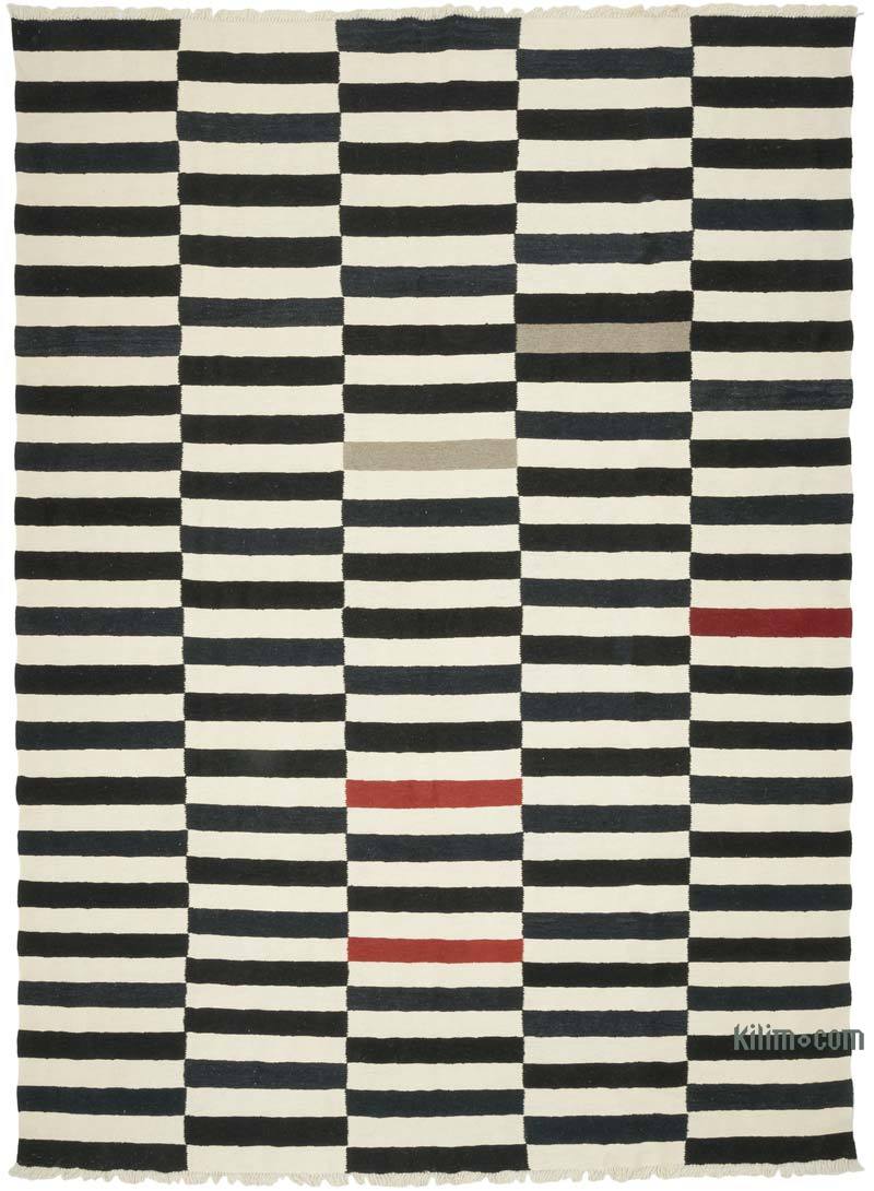 New Handwoven Turkish Kilim Rug - 8' 4" x 11' 7" (100" x 139") - K0069024