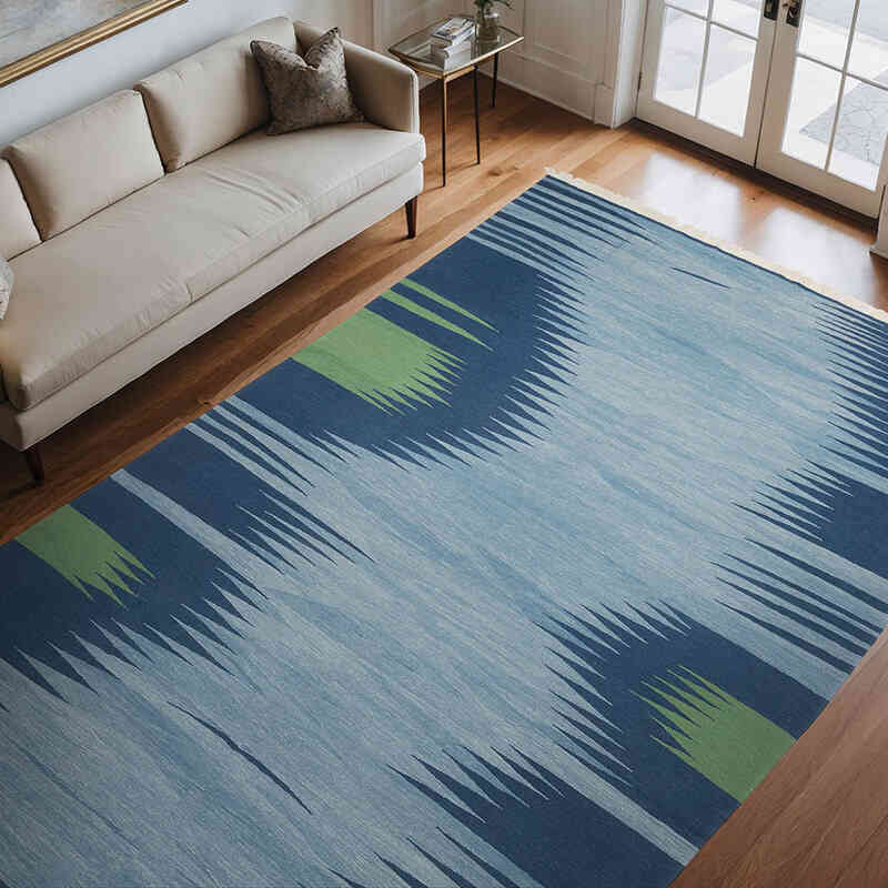 Yeni Kök Boya El Dokuma Kilim - 243 cm x 360 cm - K0069028