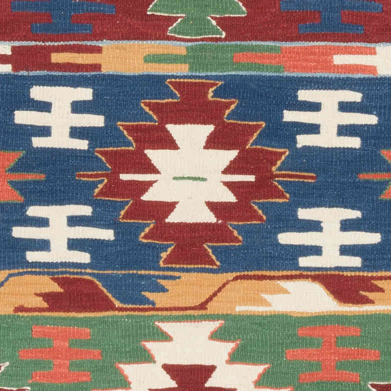 Yeni Kök Boya El Dokuma Kilim - 124 cm x 178 cm - K0069030
