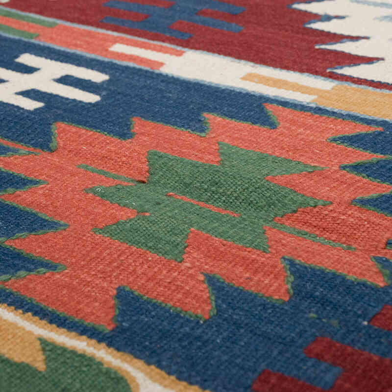 Yeni Kök Boya El Dokuma Kilim - 124 cm x 178 cm - K0069030