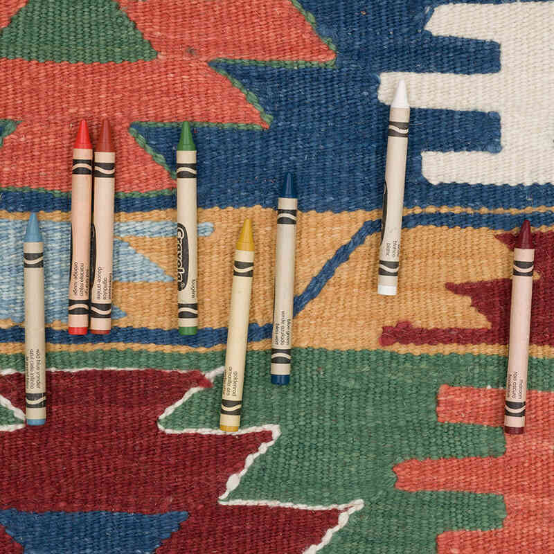 Yeni Kök Boya El Dokuma Kilim - 124 cm x 178 cm - K0069030