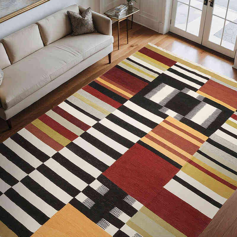Yeni Kök Boya El Dokuma Kilim - 255 cm x 353 cm - K0069032