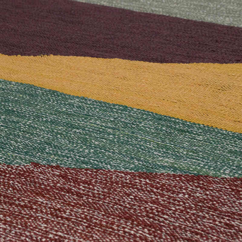 New Handwoven Turkish Kilim Runner - 3'  x 13' 7" (36" x 163") - K0069033