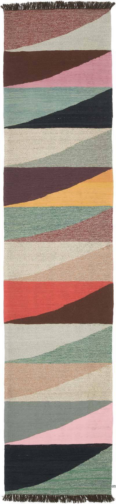 Corredor Nueva Alfombra Turca Kilim - 92 cm x 413 cm