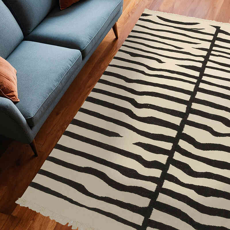 Yeni Kök Boya El Dokuma Kilim - 190 cm x 254 cm - K0069034