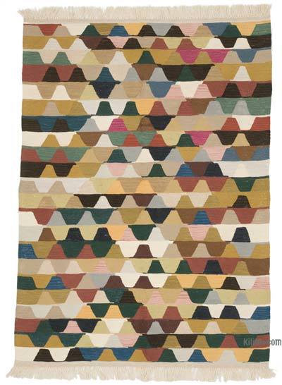 Yeni Kök Boya El Dokuma Kilim - 153 cm x 210 cm