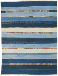 New Handwoven Turkish Kilim Rug - 8' 11" x 11' 9" (107" x 141")