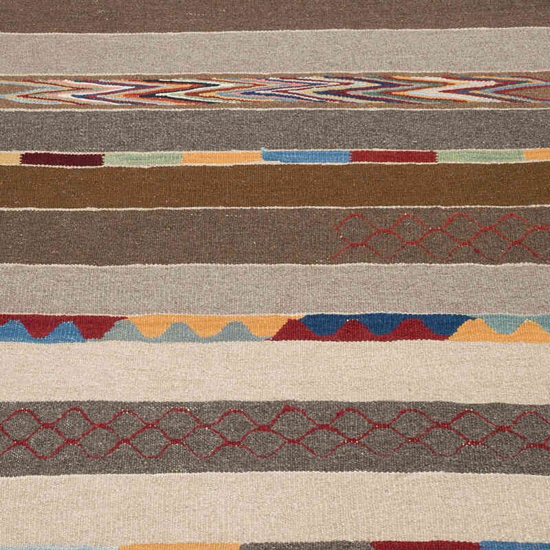 New Handwoven Turkish Kilim Rug - 2' 11" x 4' 3" (35" x 51") - K0069044