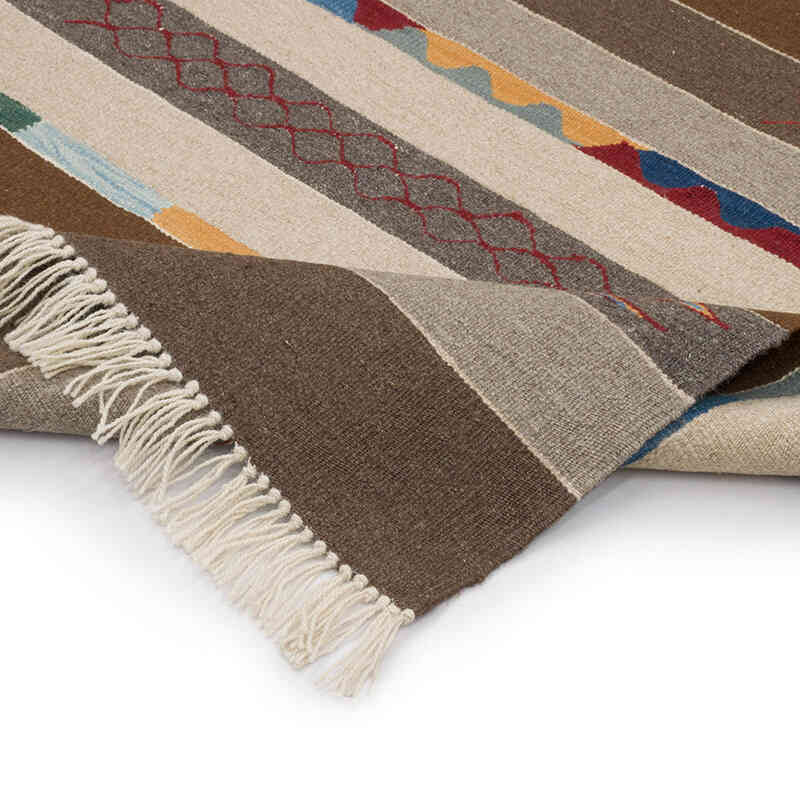 New Handwoven Turkish Kilim Rug - 2' 11" x 4' 3" (35" x 51") - K0069044