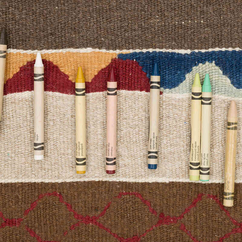 Nueva Alfombra Turca Kilim - 85 cm x 127 cm - K0069047