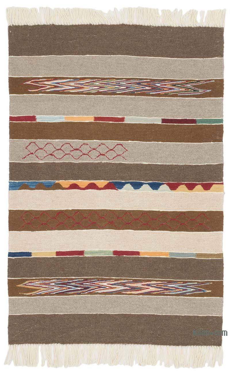 Nueva Alfombra Turca Kilim - 85 cm x 127 cm - K0069047