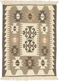 Yeni Kök Boya El Dokuma Kilim - 92 cm x 122 cm