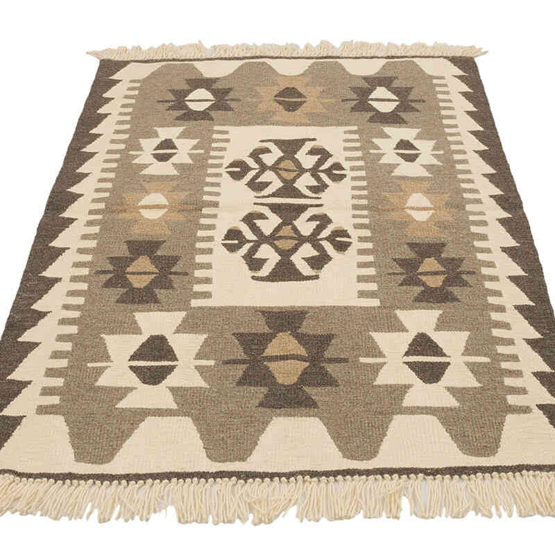 Nueva Alfombra Turca Kilim - 92 cm x 122 cm - K0069050