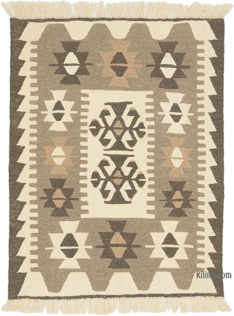 Nueva Alfombra Turca Kilim - 92 cm x 122 cm - K0069050
