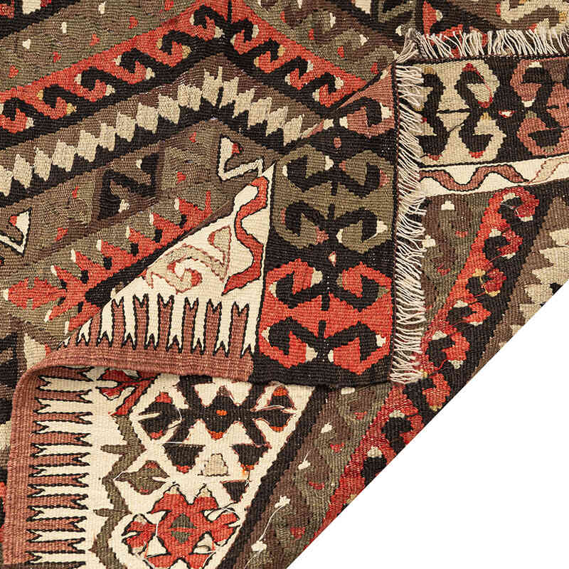 Vintage Fethiye Kilim Rug - 5' 4" x 9'  (64" x 108") - K0069052