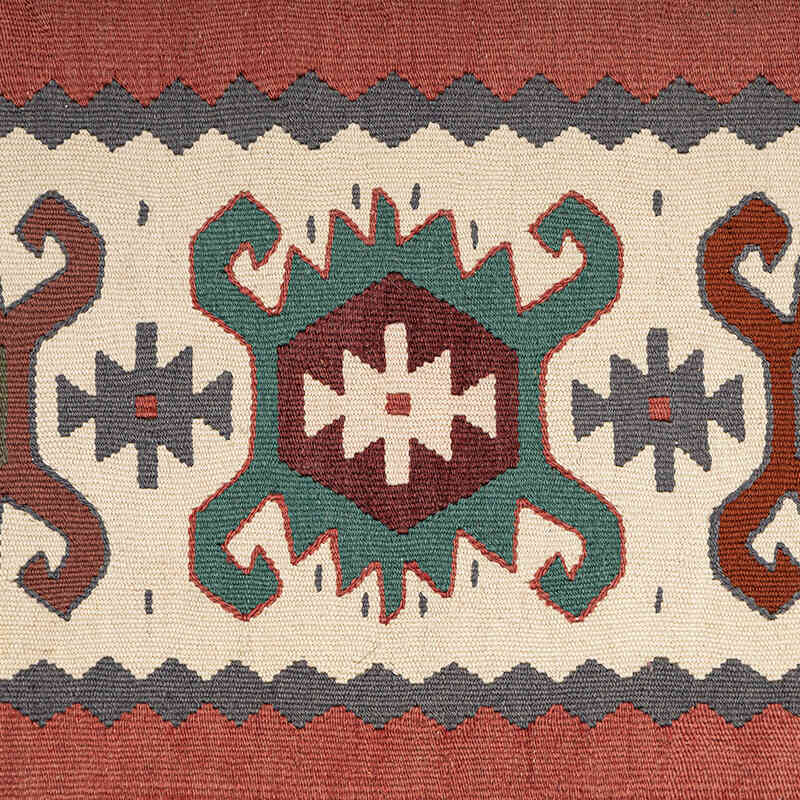 Vintage Sharkoy Kilim Runner - 2' 8" x 10'  (32" x 120") - K0069053