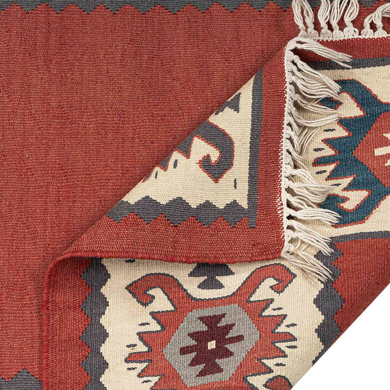 Vintage Sharkoy Kilim Runner - 2' 8" x 10'  (32" x 120") - K0069053