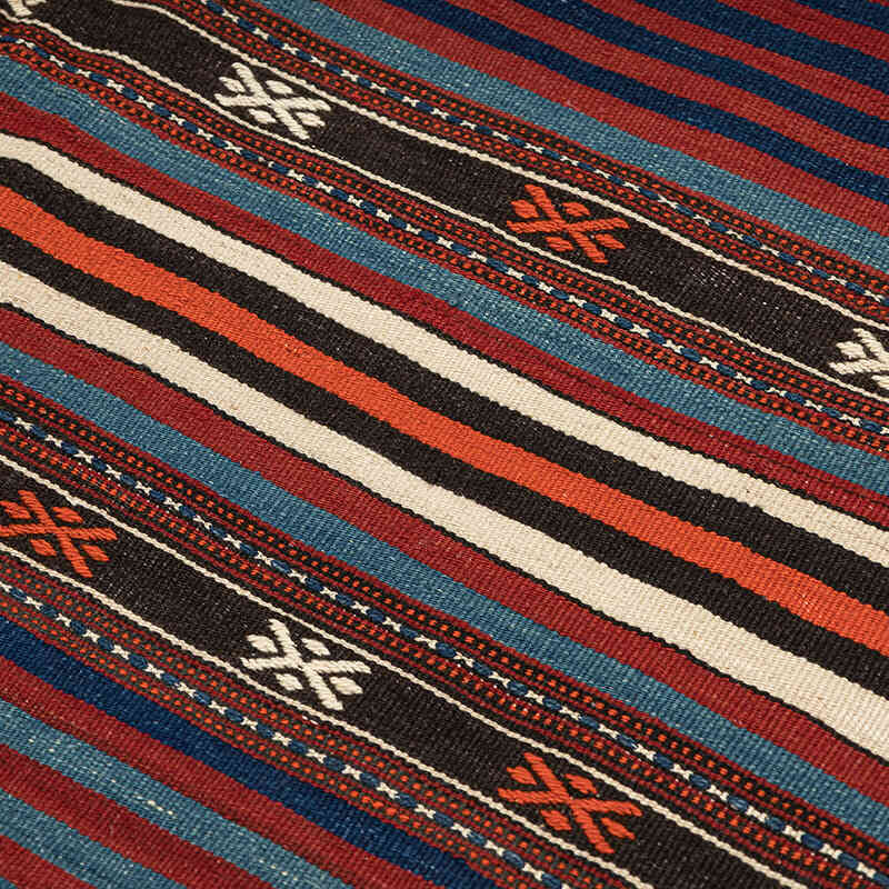 Vintage Balikesir Kilim Rug - 4' 2" x 6' 6" (50" x 78") - K0069062