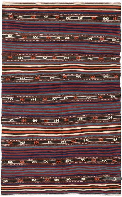 Vintage Balikesir Kilim Rug - 4' 2" x 6' 6" (50" x 78")