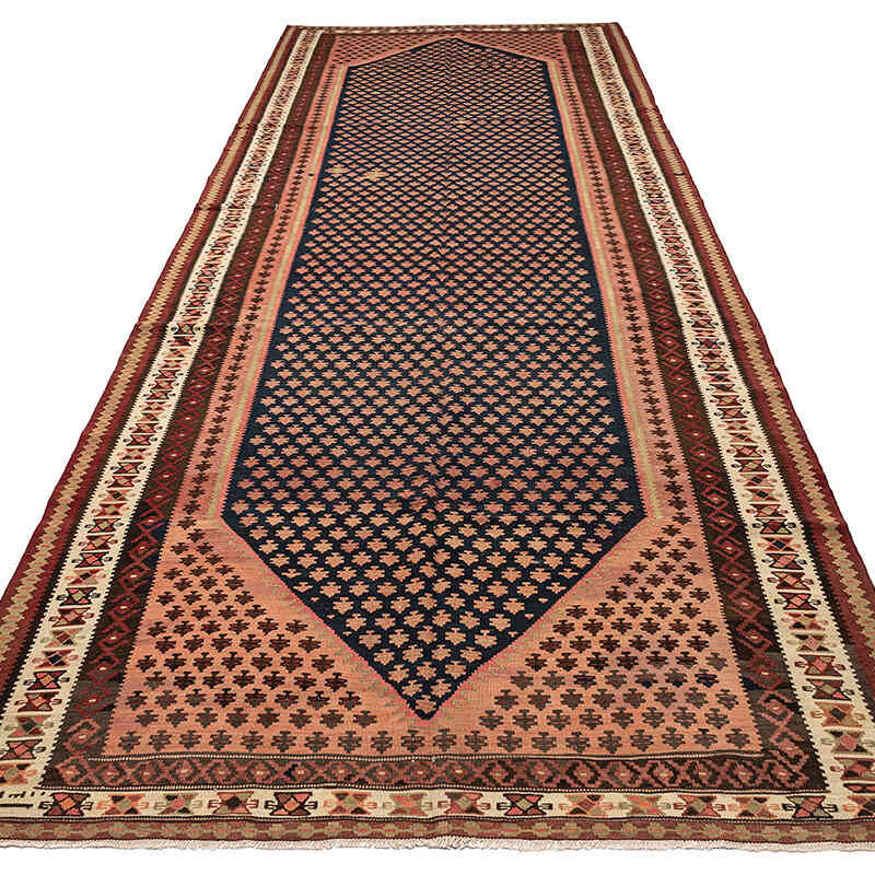 Vintage Sine Kilimi - 158 cm x 415 cm - K0069064