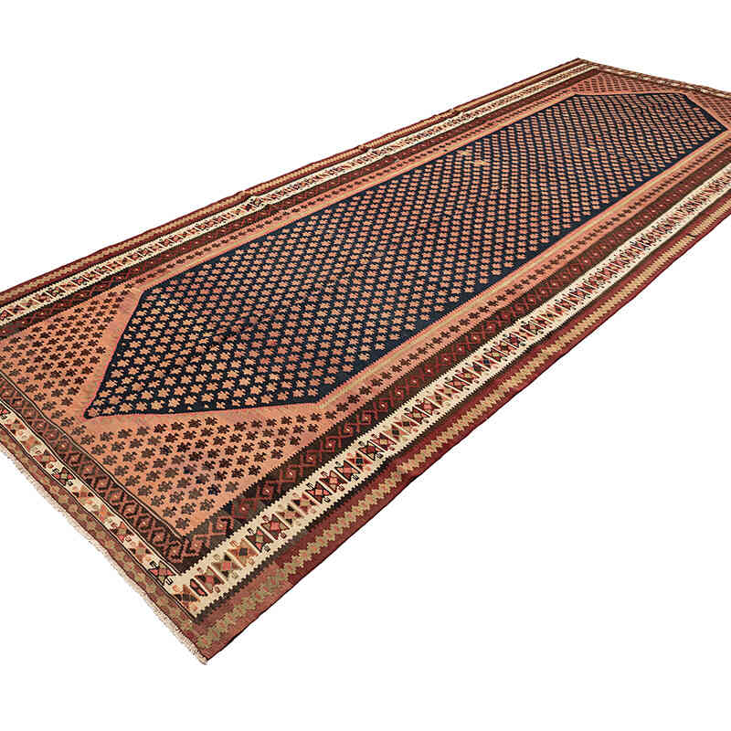Vintage Sine Kilimi - 158 cm x 415 cm - K0069064