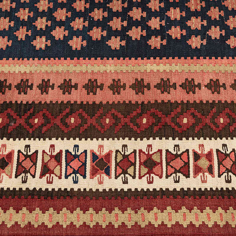 Vintage Sine Kilimi - 158 cm x 415 cm - K0069064