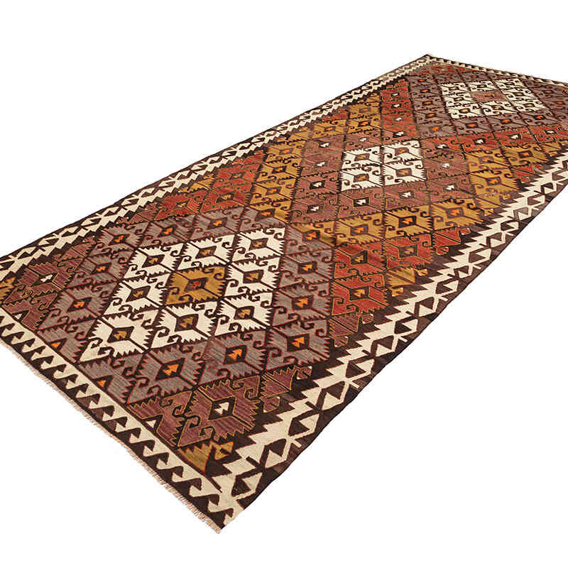Vintage Sivrihisar Kilimi - 158 cm x 355 cm - K0069065