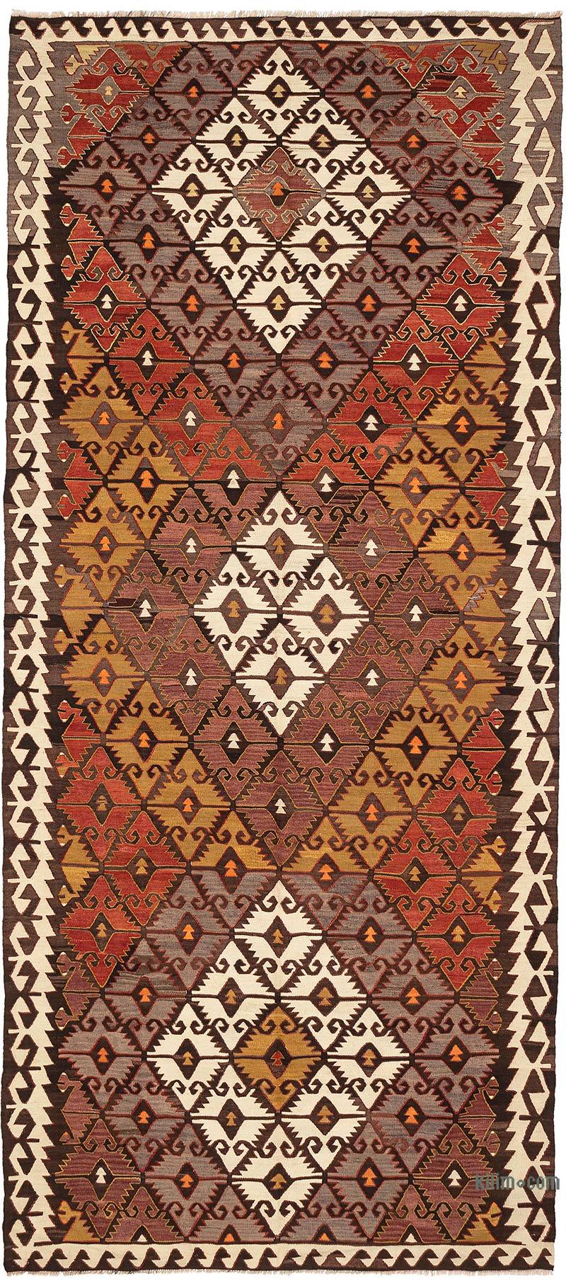 Vintage Sivrihisar Kilimi - 158 cm x 355 cm - K0069065