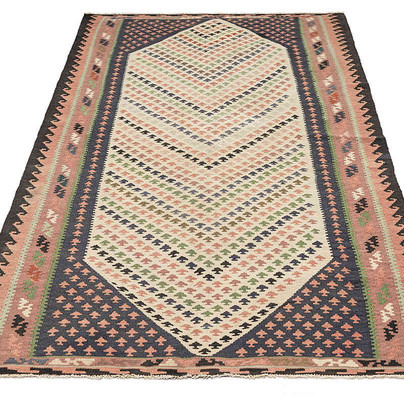Vintage Sine Kilimi - 102 cm x 200 cm - K0069069