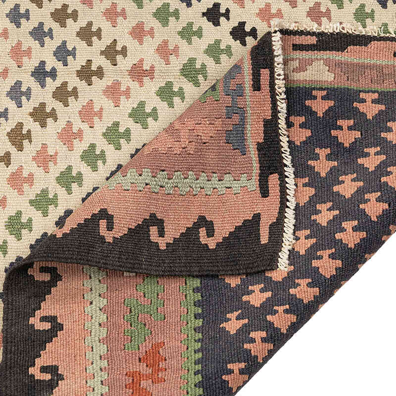 Vintage Sine Kilimi - 102 cm x 200 cm - K0069069