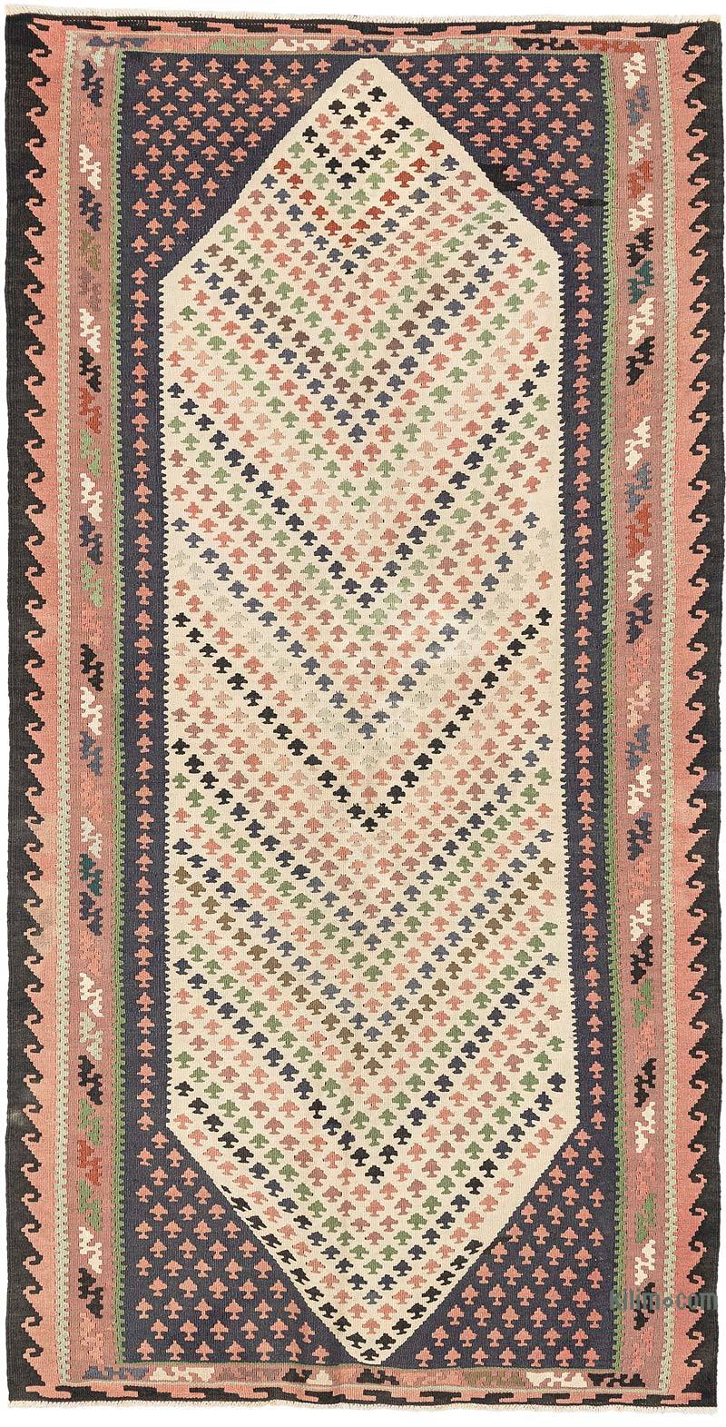 Vintage Sine Kilimi - 102 cm x 200 cm - K0069069