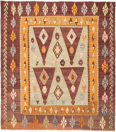 Alfombra Vintage Ordu Kilim - 180 cm x 200 cm
