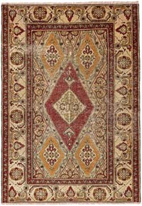 El Dokuma Vintage Halı - 120 cm x 172 cm