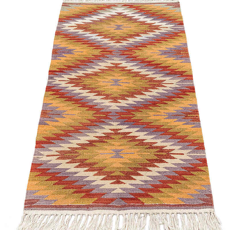Alfombra Vintage Afyon Kilim - 75 cm x 142 cm - K0069112