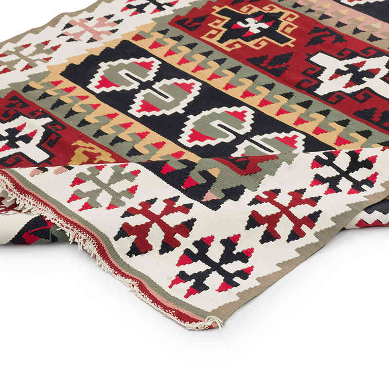 Alfombra Vintage Kilim Turca - 102 cm x 178 cm - K0069353