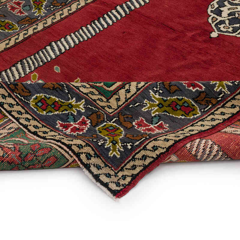 Alfombra Vintage Turca Anudada a Mano - 127 cm x 208 cm - K0069357