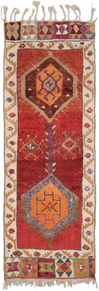 Vintage Anadolu Yolluk - 122 cm x 326 cm
