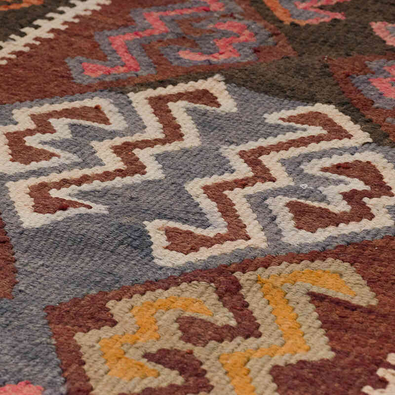 Vintage Tribal Kilim Runner - 2' 9" x 12' 5" (33" x 149") - K0069367