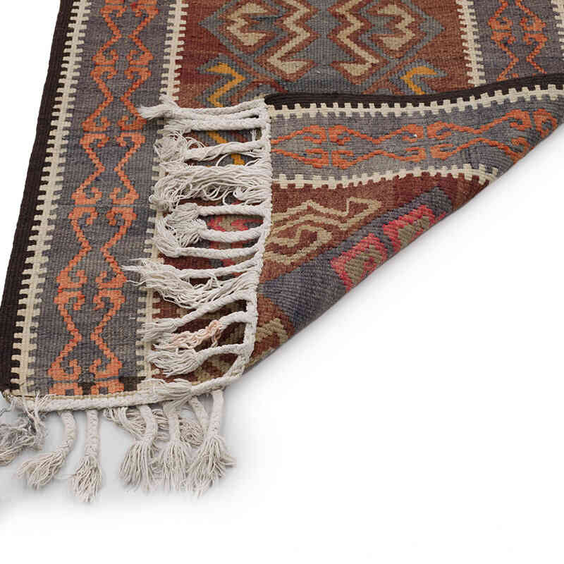 Vintage Tribal Kilim Runner - 2' 9" x 12' 5" (33" x 149") - K0069367