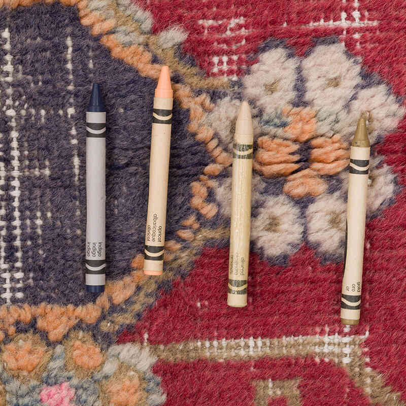 El Dokuma Vintage Halı - 116 cm x 176 cm - K0069368