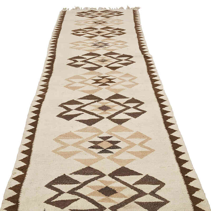 Alfombra Kilim Tribal Vintage - 100 cm x 326 cm - K0069375