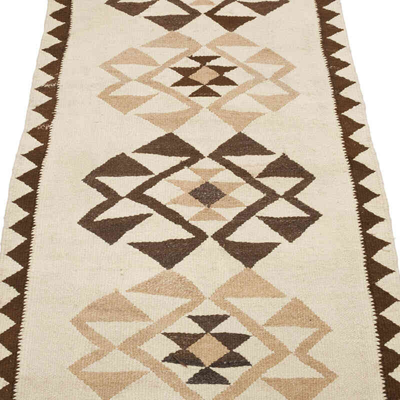Alfombra Kilim Tribal Vintage - 100 cm x 326 cm - K0069375