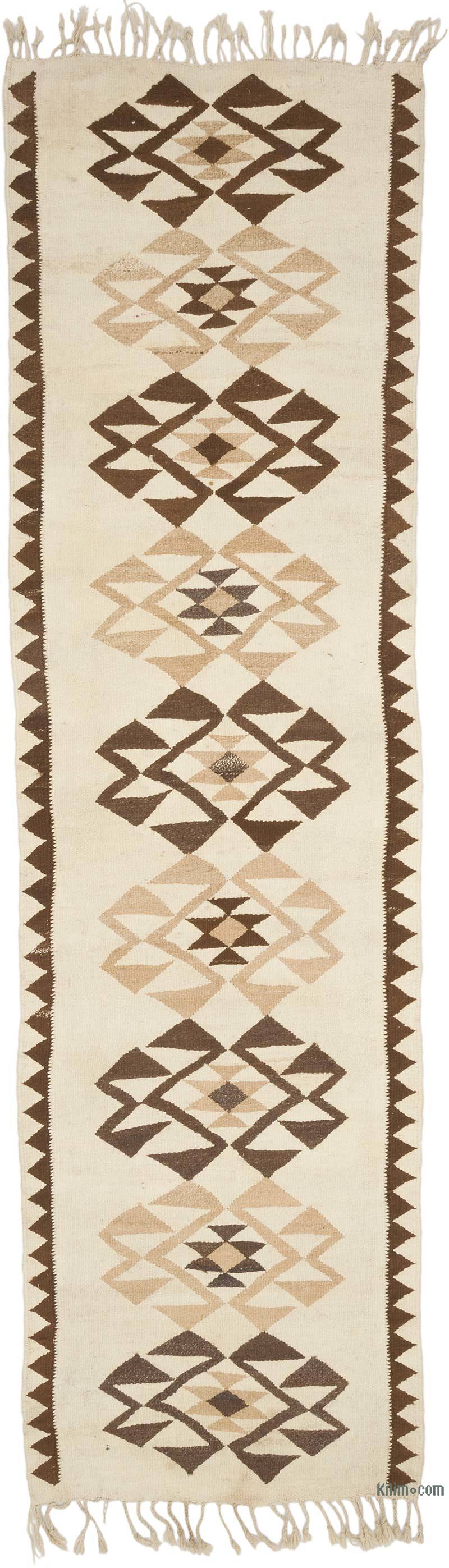 Alfombra Kilim Tribal Vintage - 100 cm x 326 cm - K0069375