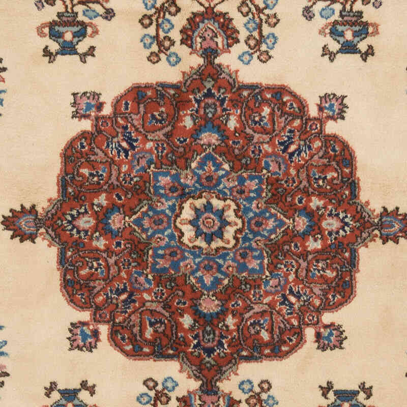 Vintage Turkish Hand-Knotted Rug - 6' 10" x 9' 7" (82" x 115") - K0069376